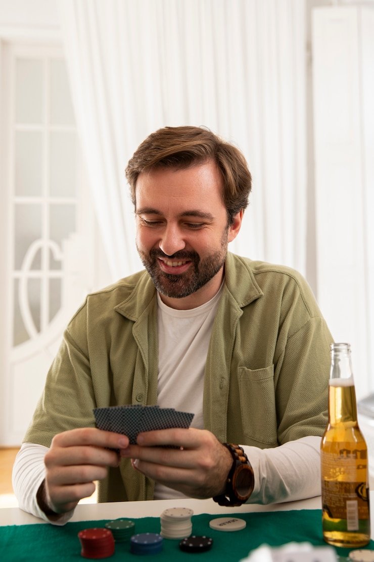 Mobile and desktop interface showing live dealer feed with chat sidebar and betting buttons